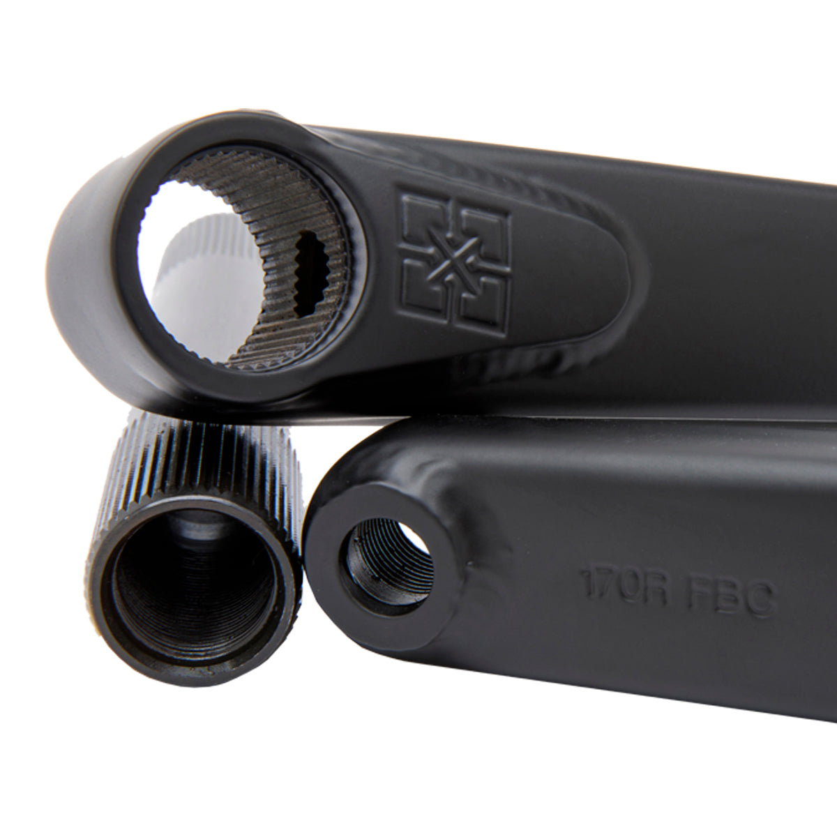 CRANKS FIT BLUNT BLACK 160MM
