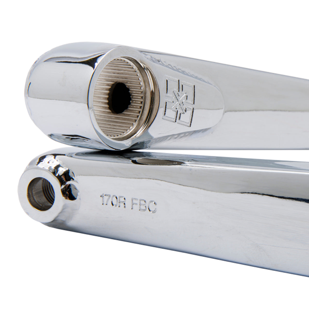 CRANKS FIT BLUNT CHROME 160MM