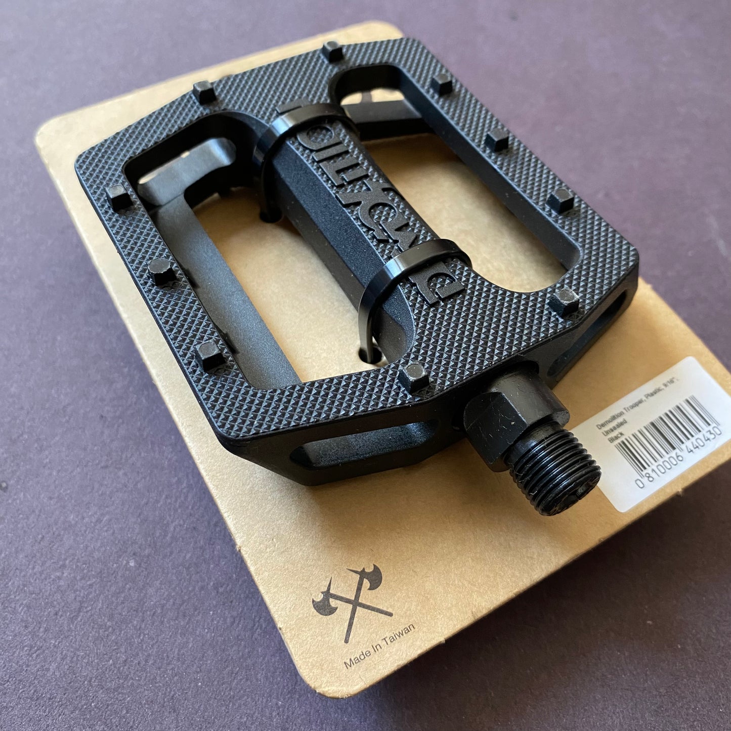 PEDALES DEMOLITION TROOPER NEGRO