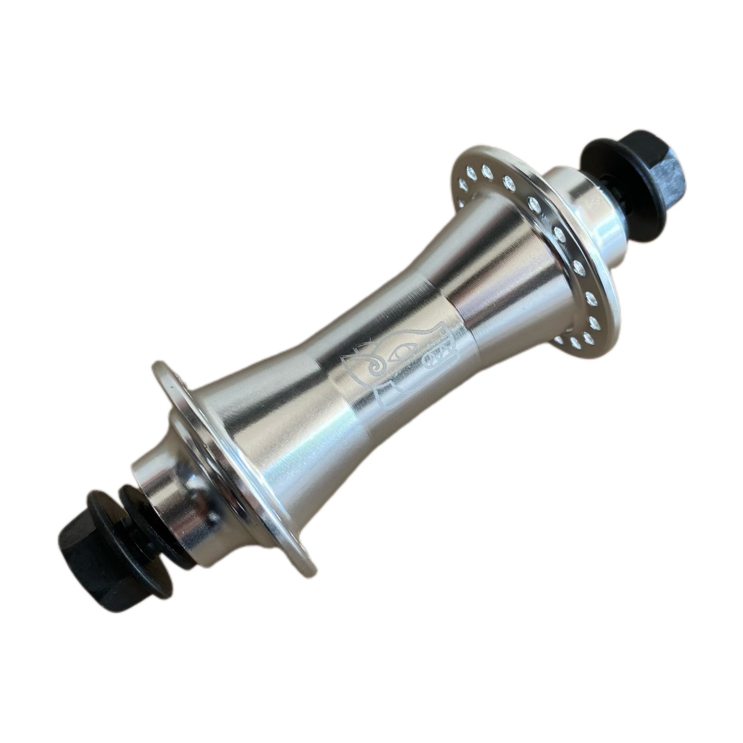 PAR DE MAZAS HARD COMPONENTS CROMO
