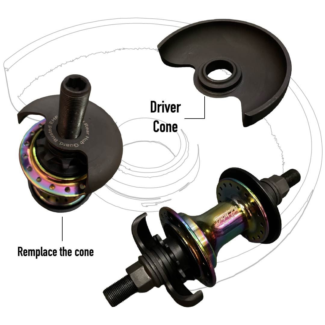 HUB TRASERO UNIVERSAL BUSTED