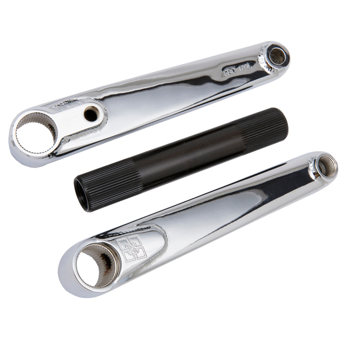 CRANKS FIT BLUNT CHROME 160MM
