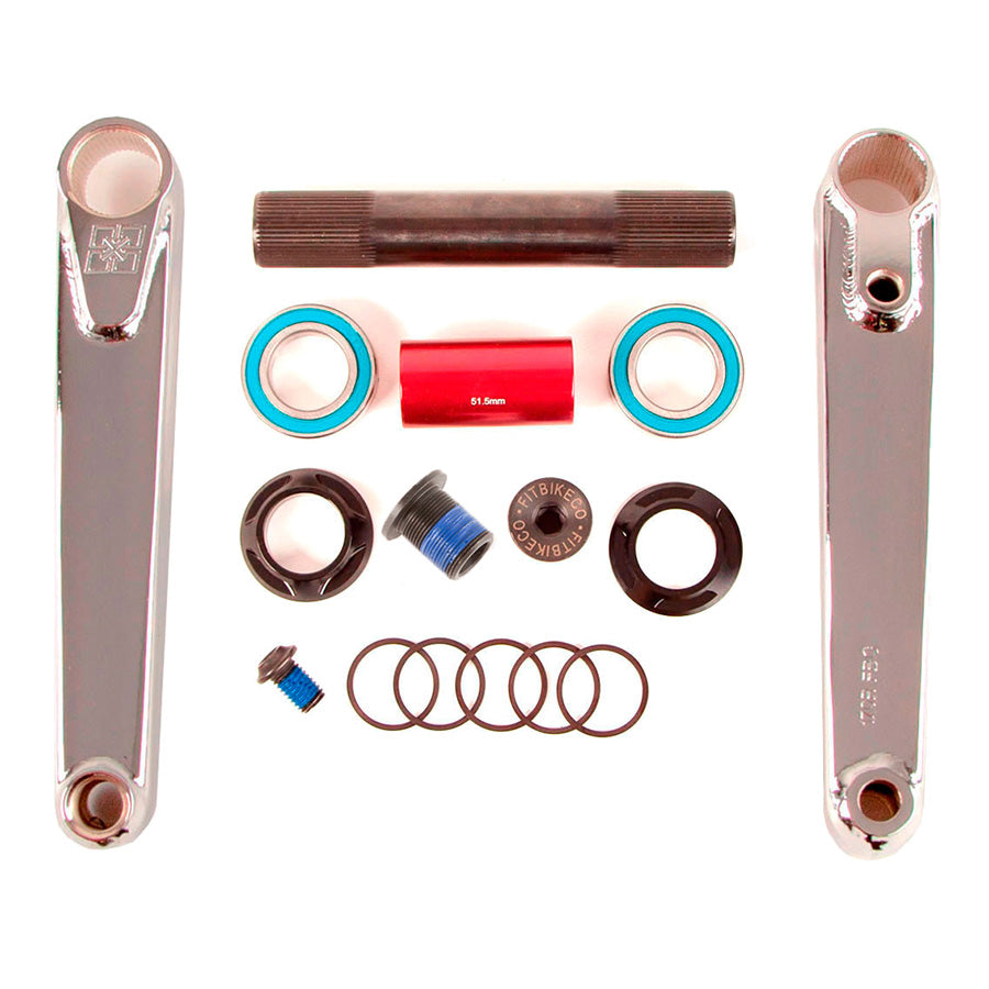 CRANKS FIT BLUNT CHROME 160MM