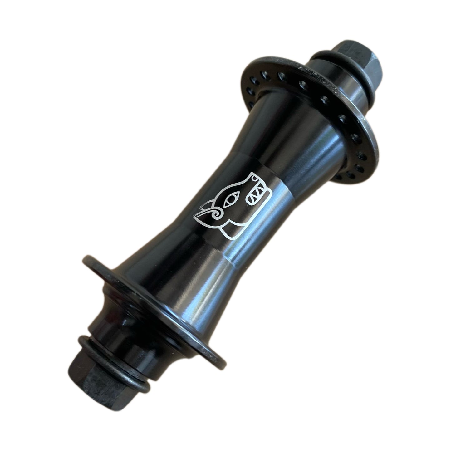 PAR DE MAZAS HARD COMPONENTS NEGRO