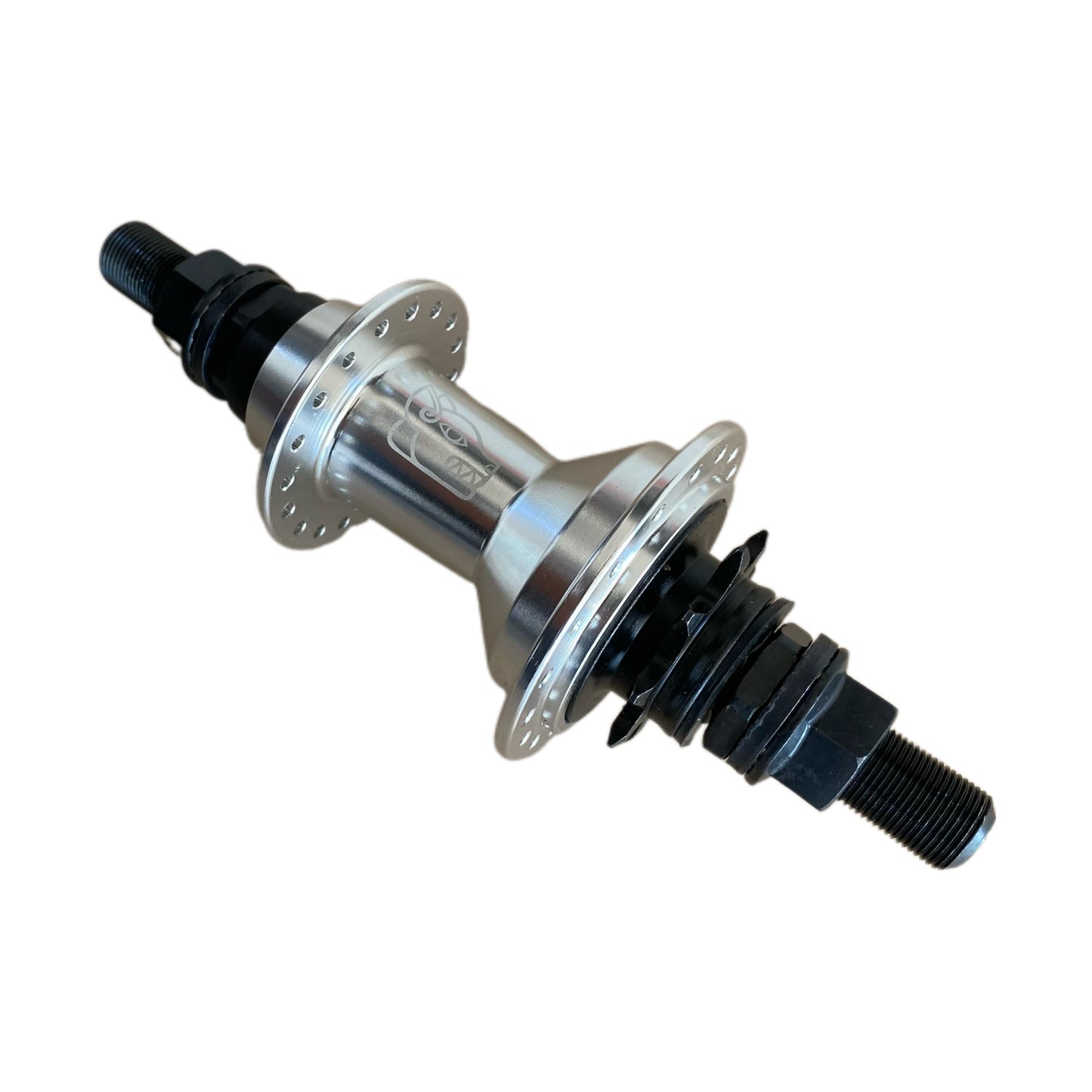 PAR DE MAZAS HARD COMPONENTS CROMO