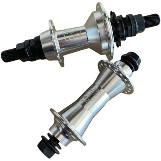 PAR DE MAZAS HARD COMPONENTS CROMO