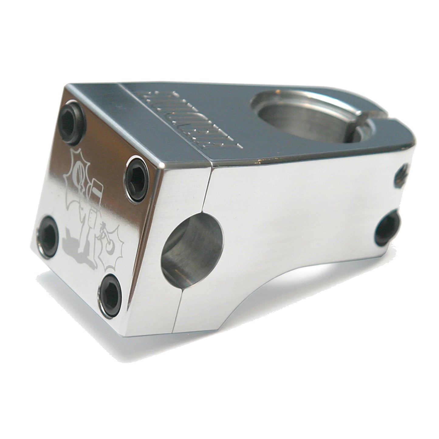 POSTE FIEND MILLS POLISHED SILVER