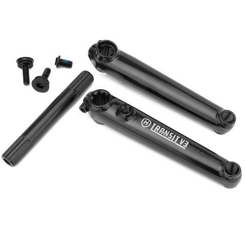 CRANKS MISSION TRANSIT V3 NEGRO 165MM