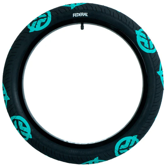 PAR DE LLANTAS FEDERAL COMMAND 2.40'' NEGRO/MENTA