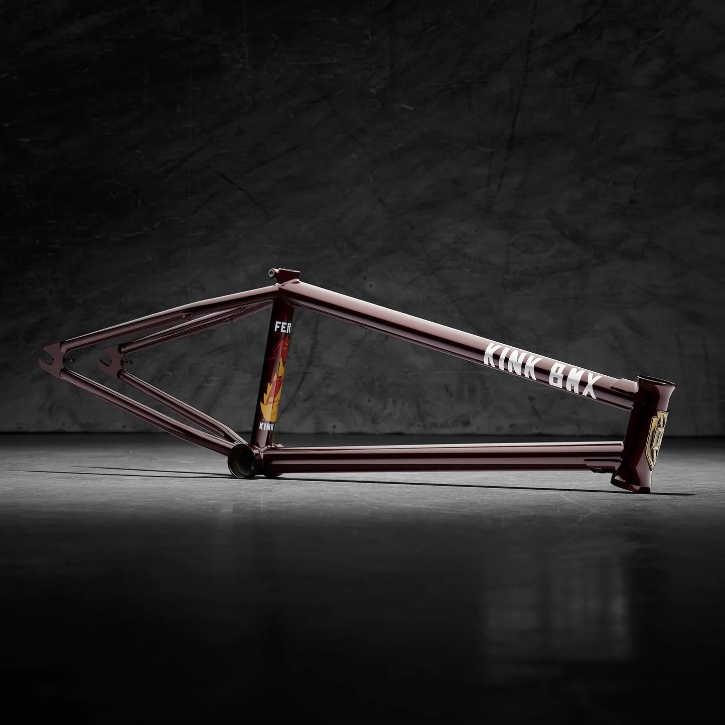 CUADRO KINK FERAL BLOOD RED 20.5''