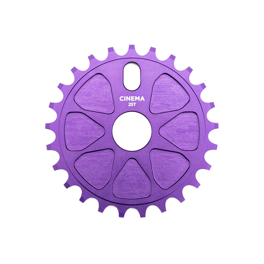 SPROCKET CINEMA ROCK 25T SANDBLAST PURPLE